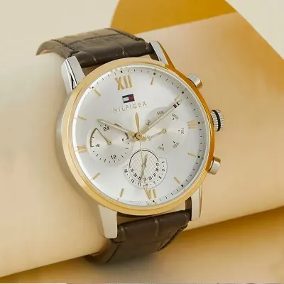 Tommy Hilfiger Sullivan Chronograph Leather Men's Watch